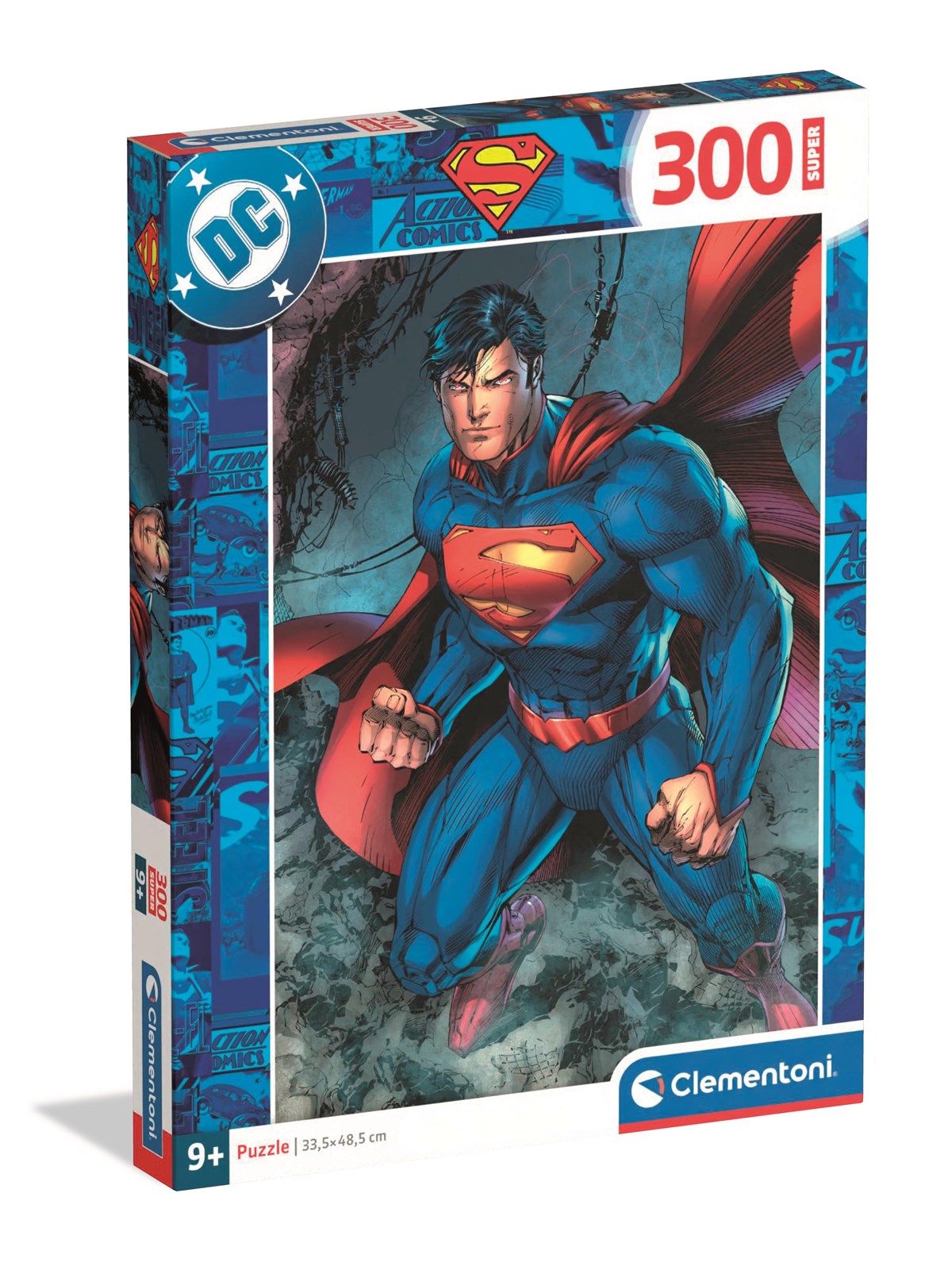 Clementoni Puzzle Super Superman 2025, 300 Teile 2D Puzzles