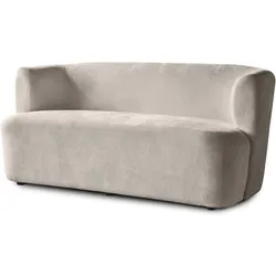 2-SITZER SOFA Nori cappuccino velour
