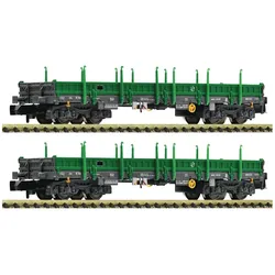 FLEISCHMANN 826705 N 2-tlg. Set: Flachwagen Remmns, Renfe, Ep. V