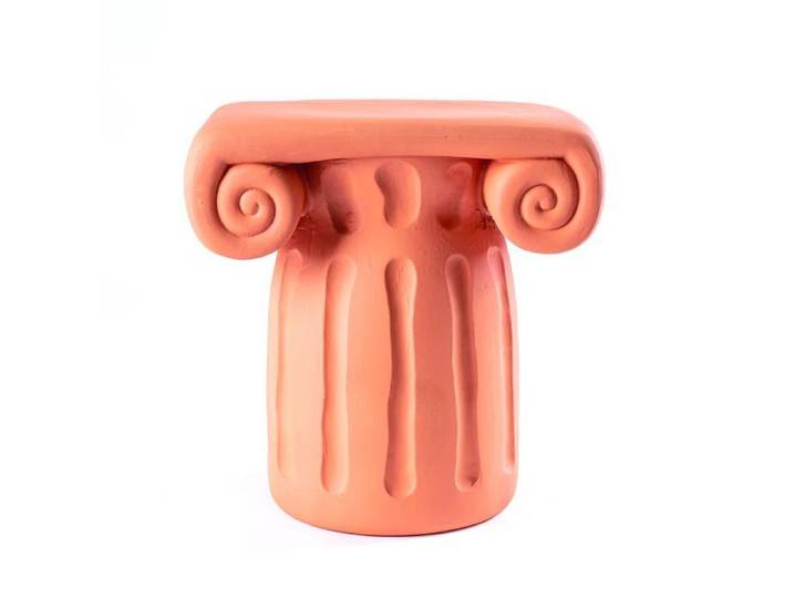 SELETTI objet de décoration MAGNA GRAECIA CAPITELLO (Naturel - Terre cuite)