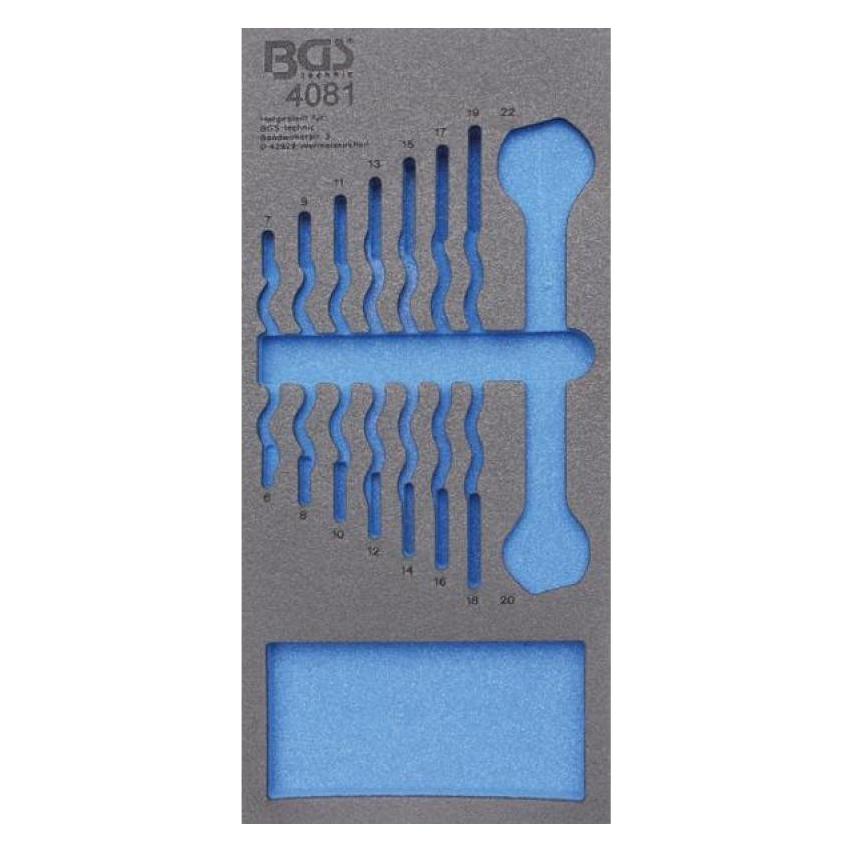 BGS Werkstattwageneinlage 1/3 leer für Art. 4081 (4081-1)