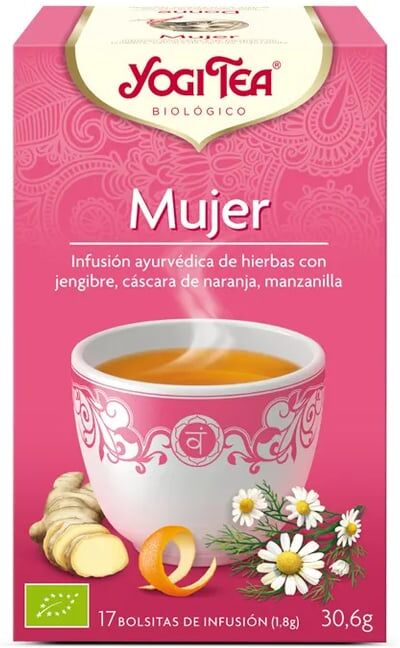 Yogi Tea MULHER BIO 17 Infusões