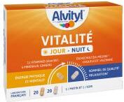 Alvityl Vitalité 20 Unités Jour + 20 Unités Nuit - Boîte