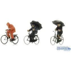 Artitec Fertigmodell Radfahrer im Regen 5220011