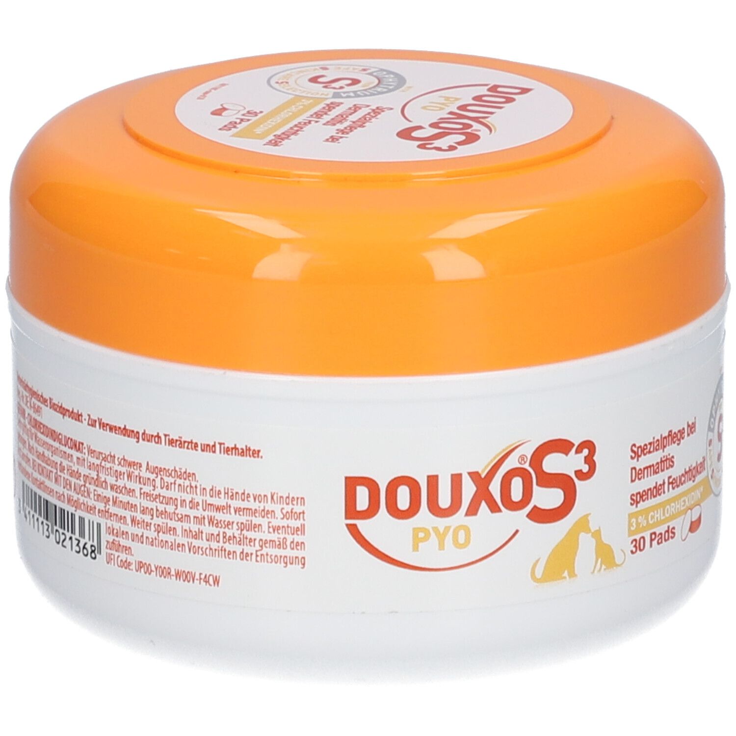 Douxo S3 PYO Pads f.Hunde/Katzen 30 St Tücher