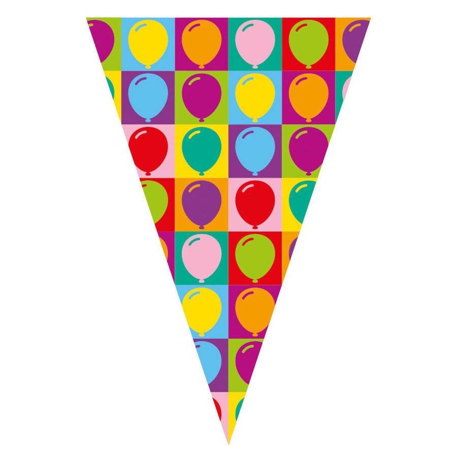 Globos Europe Pop-Party-Wimpelkette - 10 m (70727465)