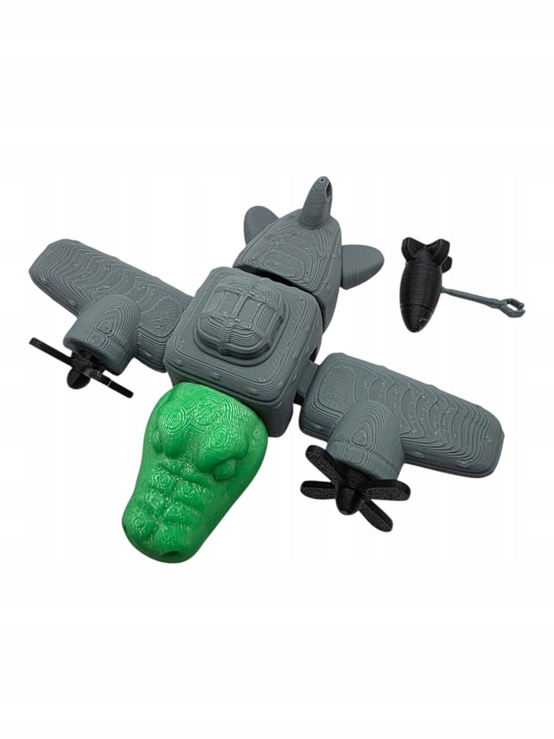 Ravage Coccodrillo TikTok Figuur - Bewegend Decoratieobject voor op Tafel
