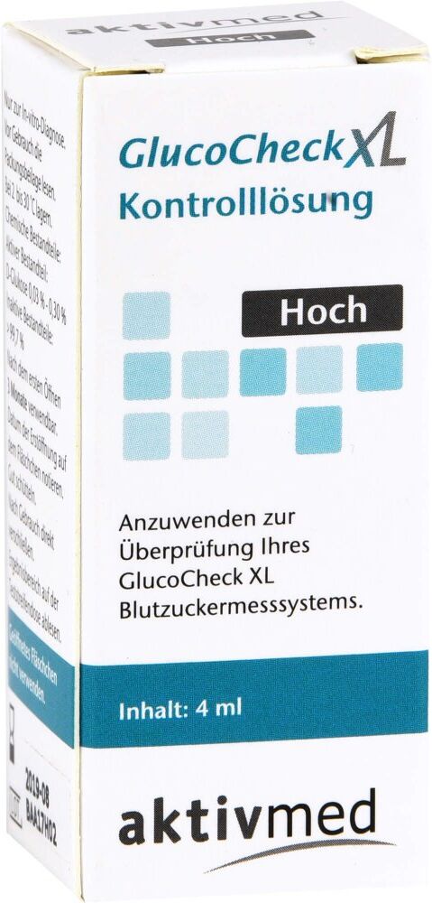 Gluco Check Xl Kontroll Lösung hoch