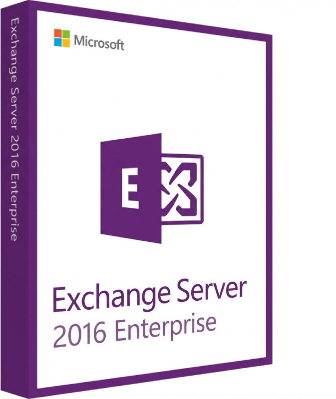 Exchange Server 2016 Enterprise Licence serveur Microsoft Exchange Server 2016 Enterprise conçue pour les environnements de messagerie