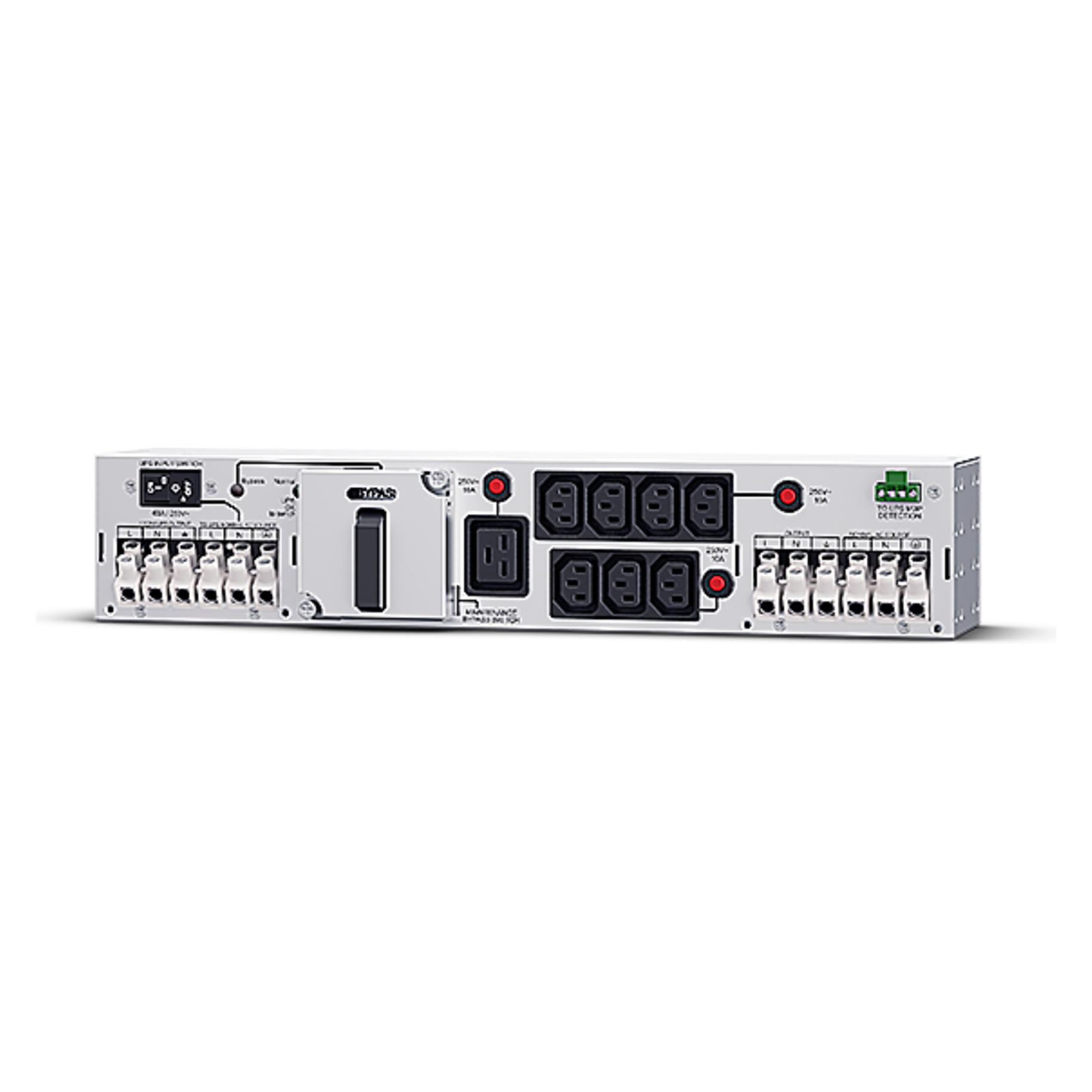 Cyberpower MBP63AHVHW82U - 2U - Metall - Schwarz - Silber - 8 AC-Ausgänge - C13- (MBP63AHVHW82U)