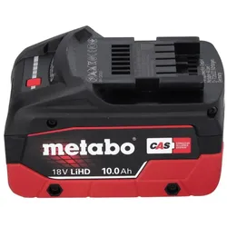 Metabo, Laubsauger + Laubbläser, AG 18 Akku Gebläse 18 V + 1x Akku 10,0 Ah - ohne Ladegerät (Akkubetrieb, Laubbläser)