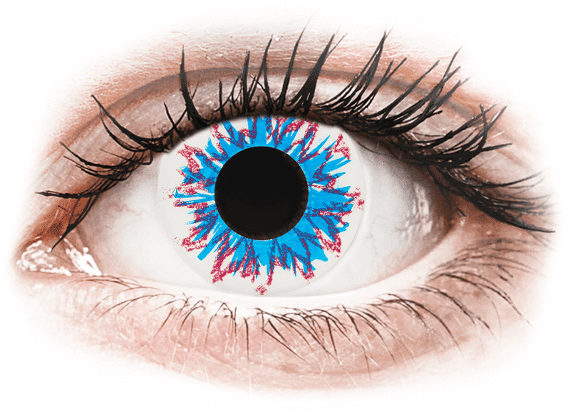 Gelflex CRAZY LENS - Harlequin - giornaliere correttive (2 lenti)