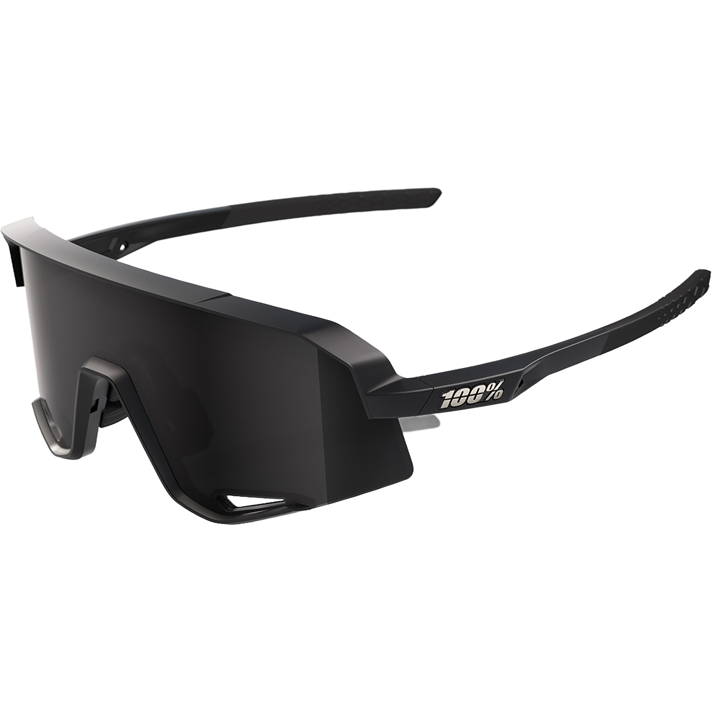 100% Slendale Smoke Sportbrille Sportbrillen & Sportsonnenbrillen schwarz Rennrad | Lifestyle