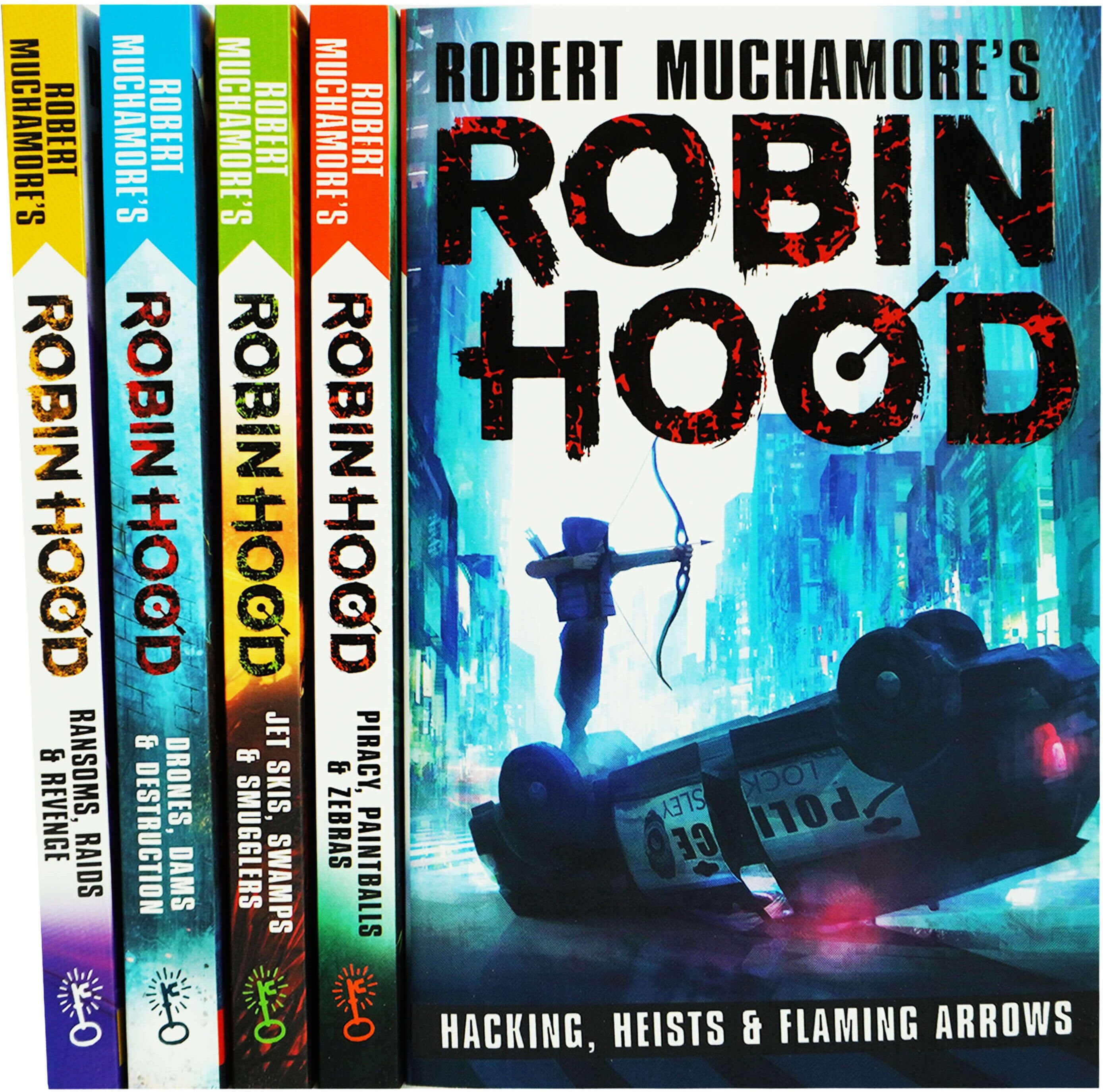 Robin Hood Series by Robert Muchamore 5 Books Collection Set - Ages 10-17 - Paperback Hot Key Books