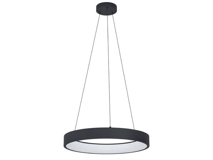 Eglo Connect LED Suspension Marghera-Z noir Ø 60 cm dimmable\, ww-kw