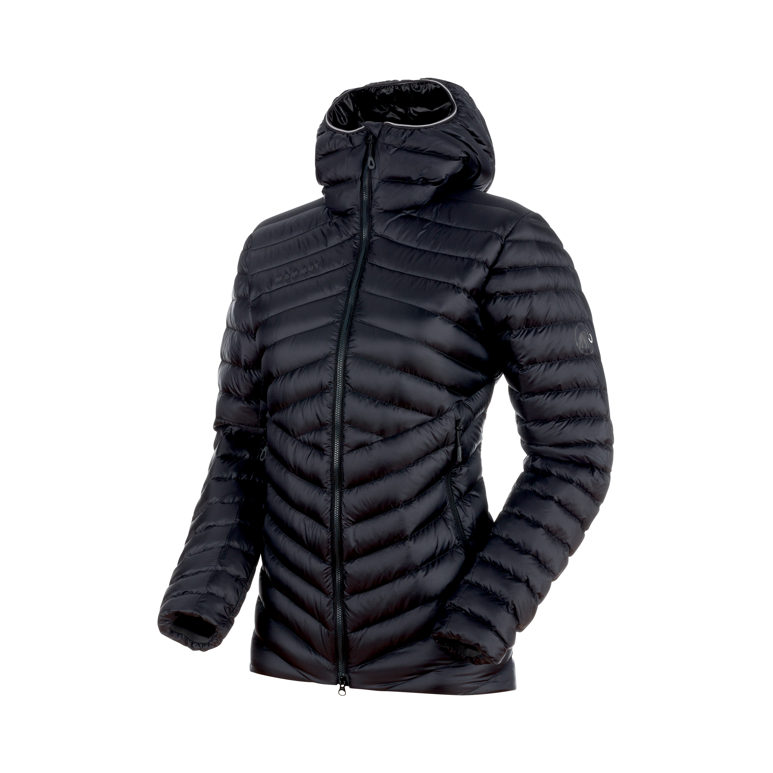 Mammut Broad Peak Isolations-/Kapuzenjacke Damen schwarz schwarz L