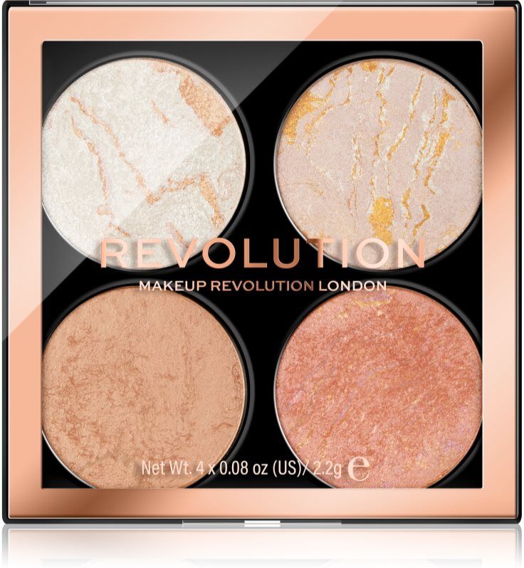 Revolution Cheek Kit Ansigtspalet Skygge Take a Breather 4x2.2 g