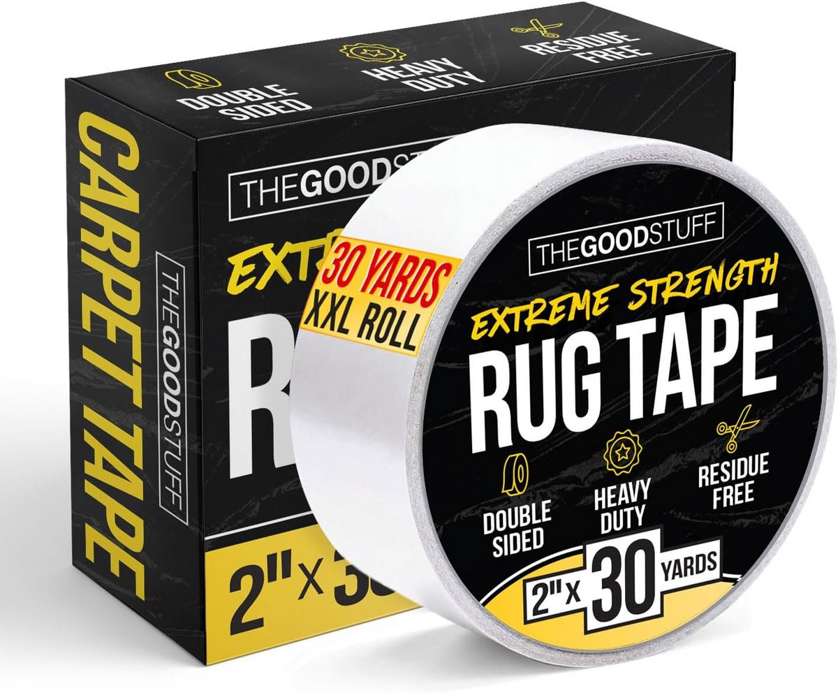 Extra Sterke Tapijttape voor Binnen en Buiten - Anti-Slip Gripper voor Vloerkleden en Matten