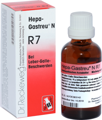 Dr.RECKEWEG & Co. GmbH HEPA-GASTREU N R7 Mischung 50 ml 04664837