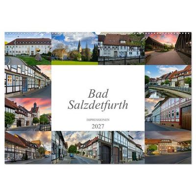 Bad Salzdetfurth Impressionen (Wandkalender 2027 DIN A2 quer), CALVENDO Monatskalender
