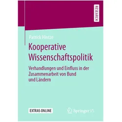Kooperative Wissenschaftspolitik, Fachbücher von Patrick Hintze