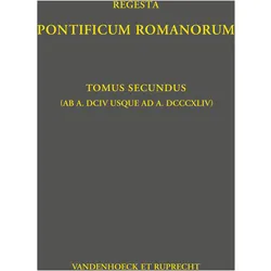 Regesta Pontificum Romanorum, Fachbücher von Klaus Herbers, Philipp Jaffé, Waldemar Könighaus, Thorsten Schlauwitz