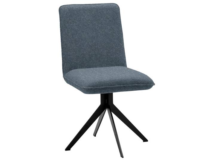 Voleo Stuhl MALIBU, grau-blau, Webstoff
