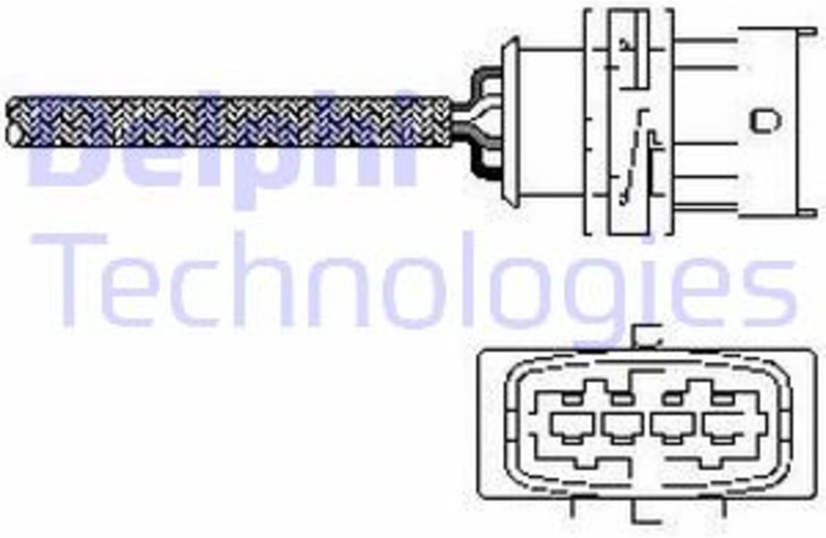 Delphi Sonda lambda ES10789-12B1