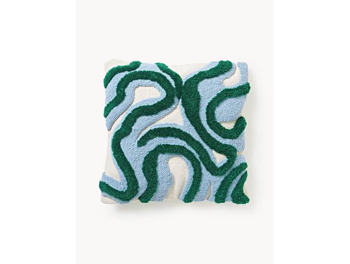 Housse de coussin tuftée Jiri