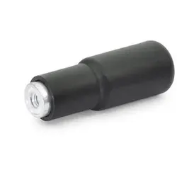 Drehbare Zylindergriffe, Achsteil Stahl, verzinkt, mit Innengewinde (798.2-KT-22-M6)