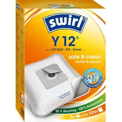 Swirl Staubbeutel Y 12 EcoPor VE4