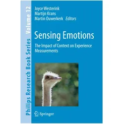 Sensing Emotions, Fachbücher von Joyce Westerink, Martin Ouwerkerk, Martijn Krans