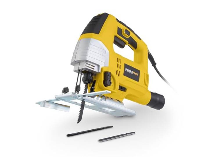 Powerplus elektrische decoupeerzaag POWX0331-650W zaagmachine - 3000min-1 - gereedschap met 3 acc.