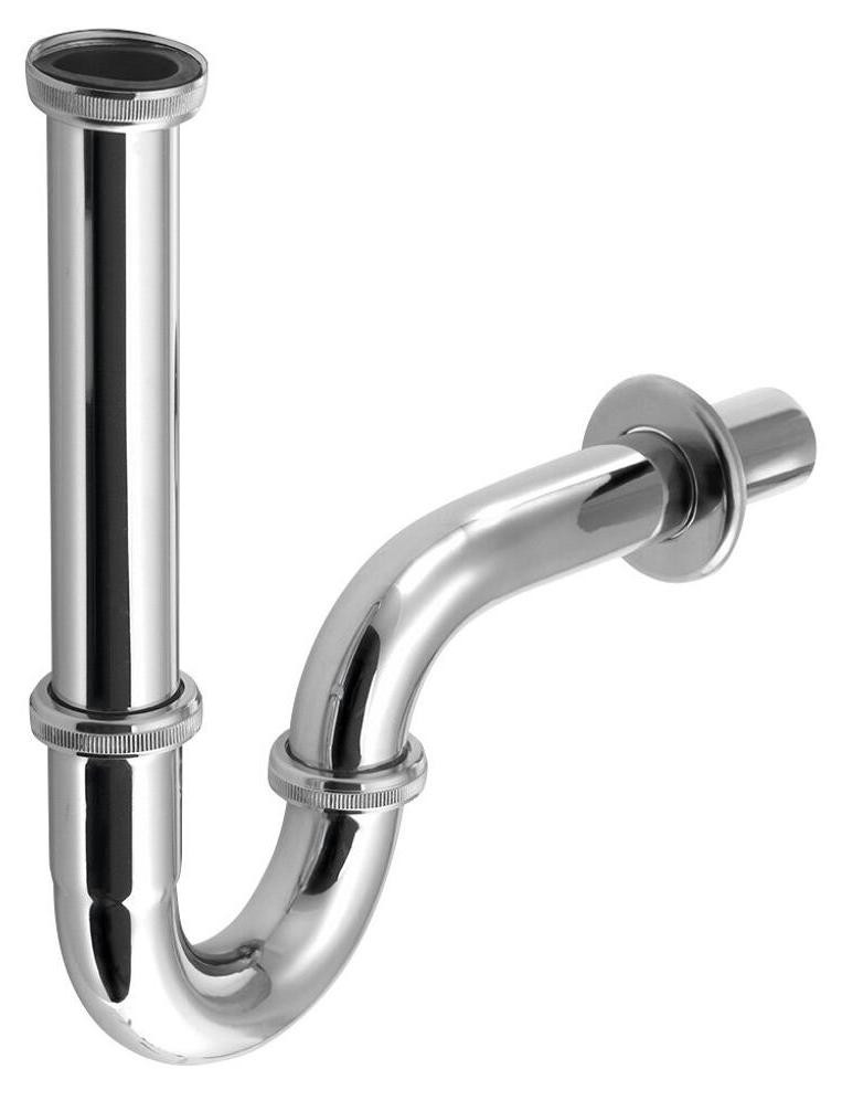 Bruckner wastafel sifon DN32 5/4 inch chroom