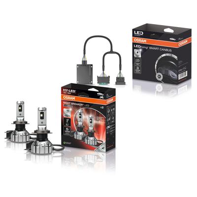 Osram NIGHT BREAKER® LED SMART H7 + LEDriving SMART CANBUS 1 [Hersteller-Nr. 41790516] für Opel