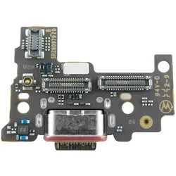 Motorola Ladeanschluss Ersatzteil (Modul, Motorola Edge 50 Ultra), Mobilgerät Ersatzteile, Schwarz