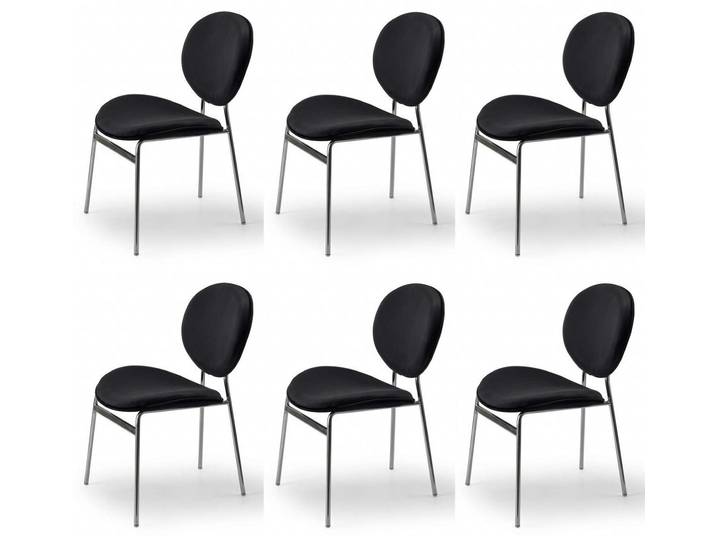 Xlmoebel Esszimmerstuhl 6er-Set moderne Polsterstühle für stilvolles Wohnen (6er-Set, 6 St), Made in Europa