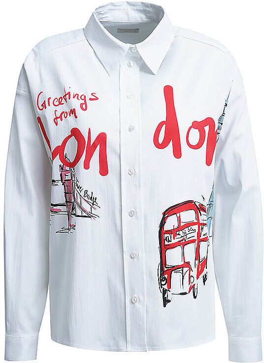 MILANO ITALY Bluse  weiss   42 42