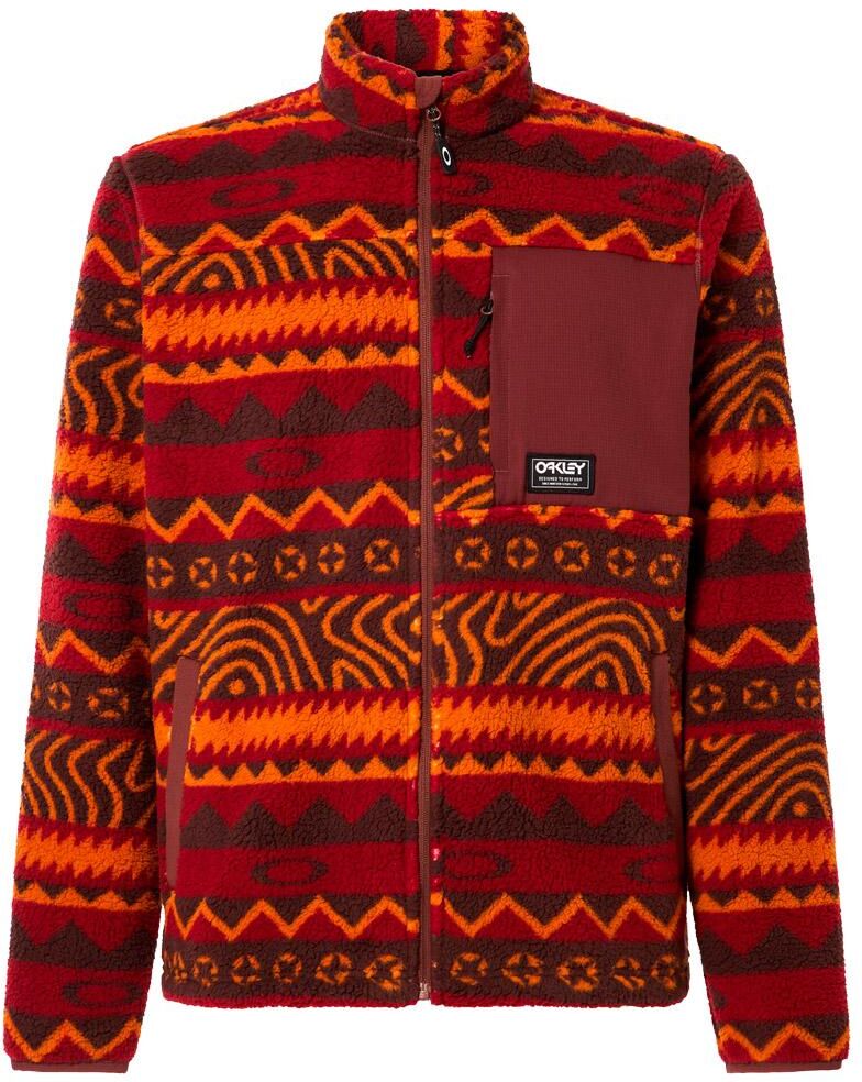 Oakley  - Mountain Fire Sherpa Grenache Norway Pattern - L - Polaire