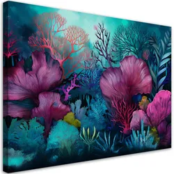 LEINWANDBILD Korallenriff 100x70cm