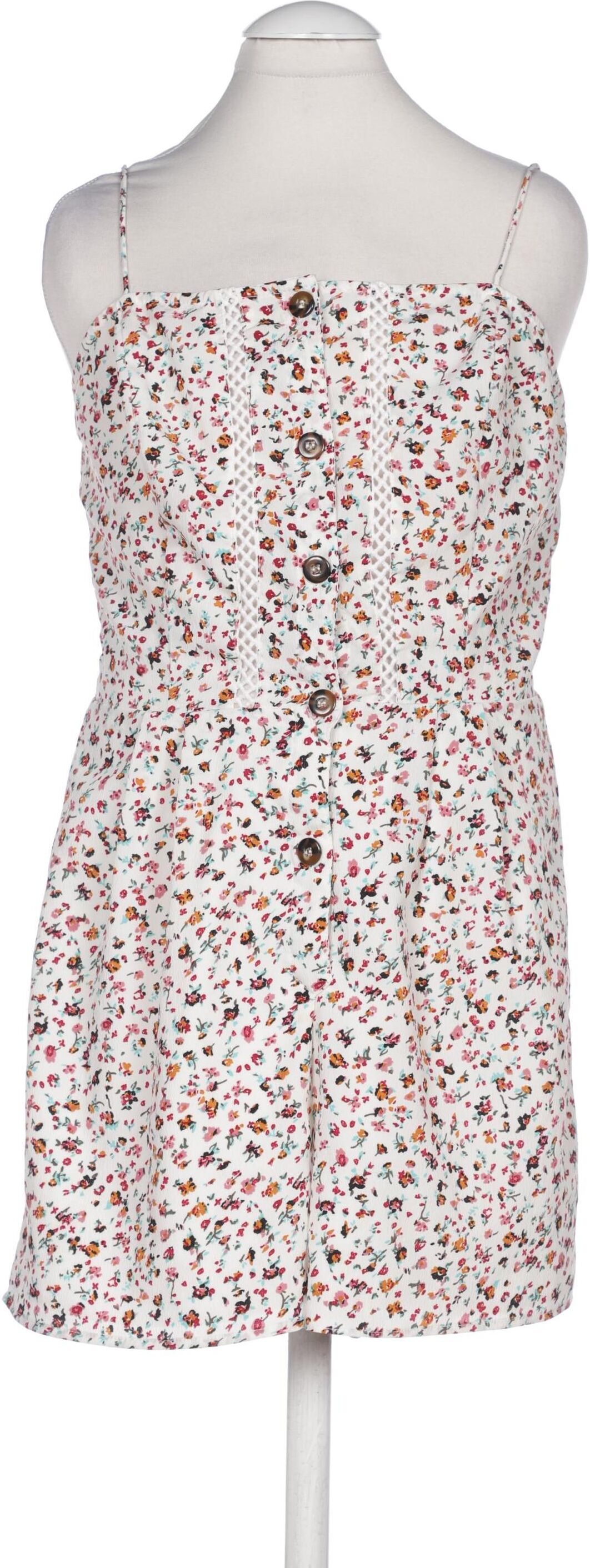 Topshop Damen Overall oder Jumpsuit, Weiß, Gr. EU 34, Synthetik / Baumwolle - Second Hand