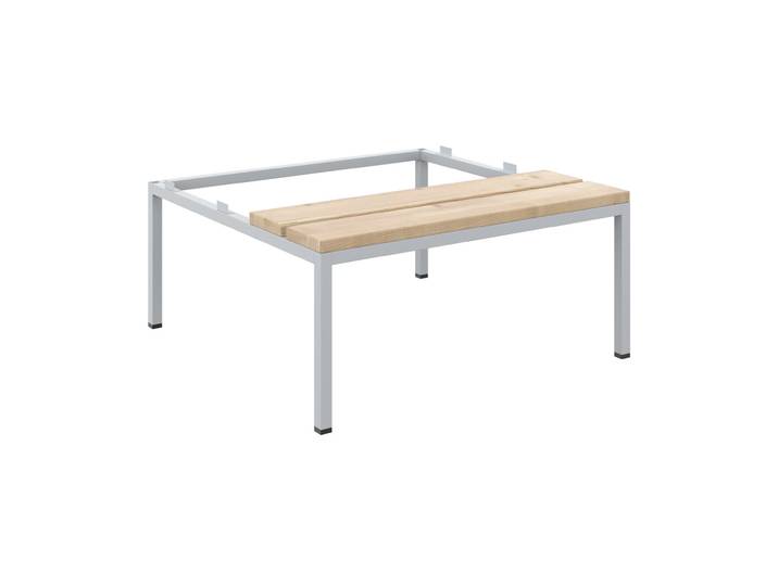 Socle banc Vestiaire métal Budget L.80 cm