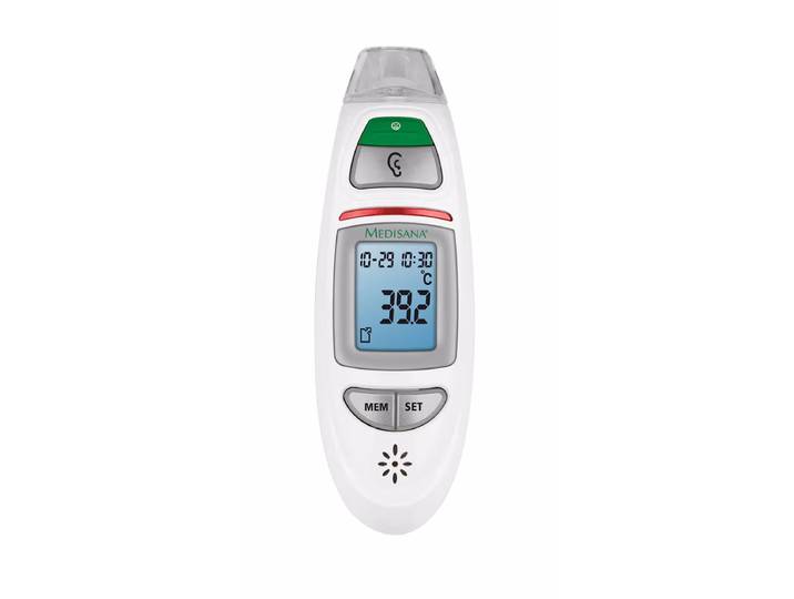 Medisana TM 750 Fieberthermometer – Fiebermesser/Fieberthermometer – weiss / grün