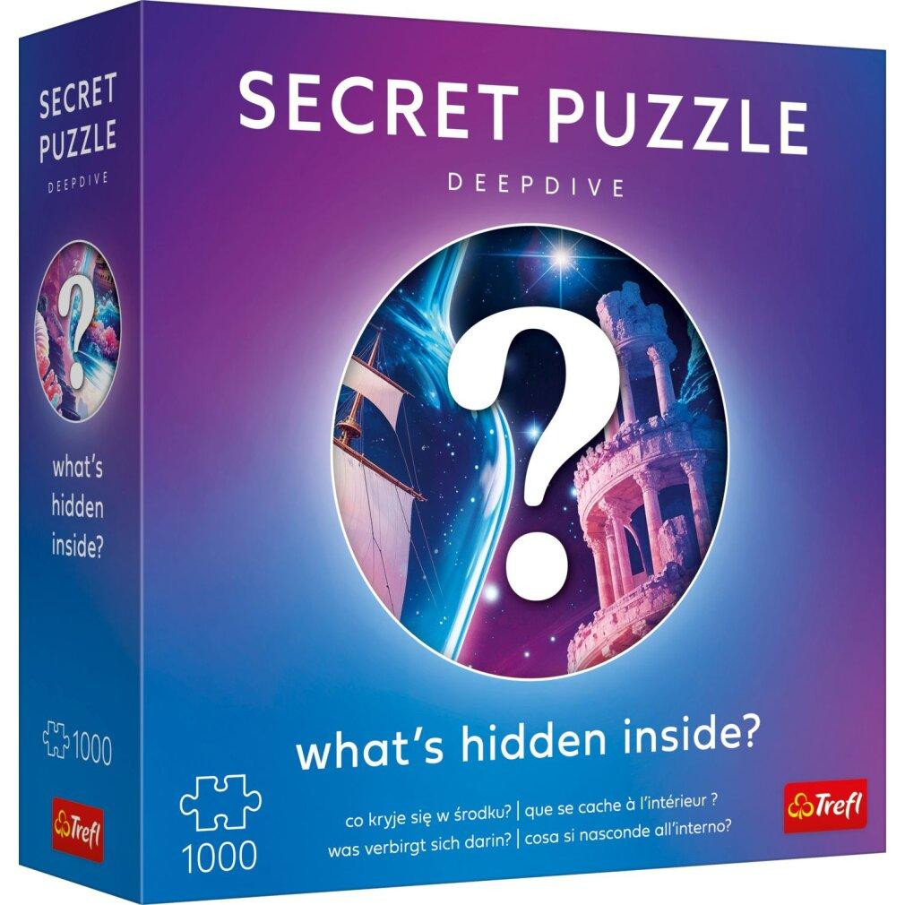 Trefl Premium Plus Puzzel 1000 stukjes Geheim Puzzel: Deepdive 12103
