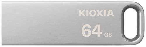 Kioxia TransMemory U366 USB-Stick 64GB Silber LU366S064GG4 USB-A (USB 3.2 Gen 1)