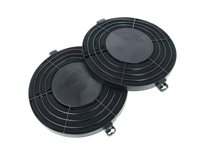 vhbw 2x Filtres à charbon actif compatible avec Ikea 503.045.89 501.516.14\, 501.516.14HDL10W\, 501.516.14HDL10WHOTTEIK hotte aspirante - 25\,5 cm