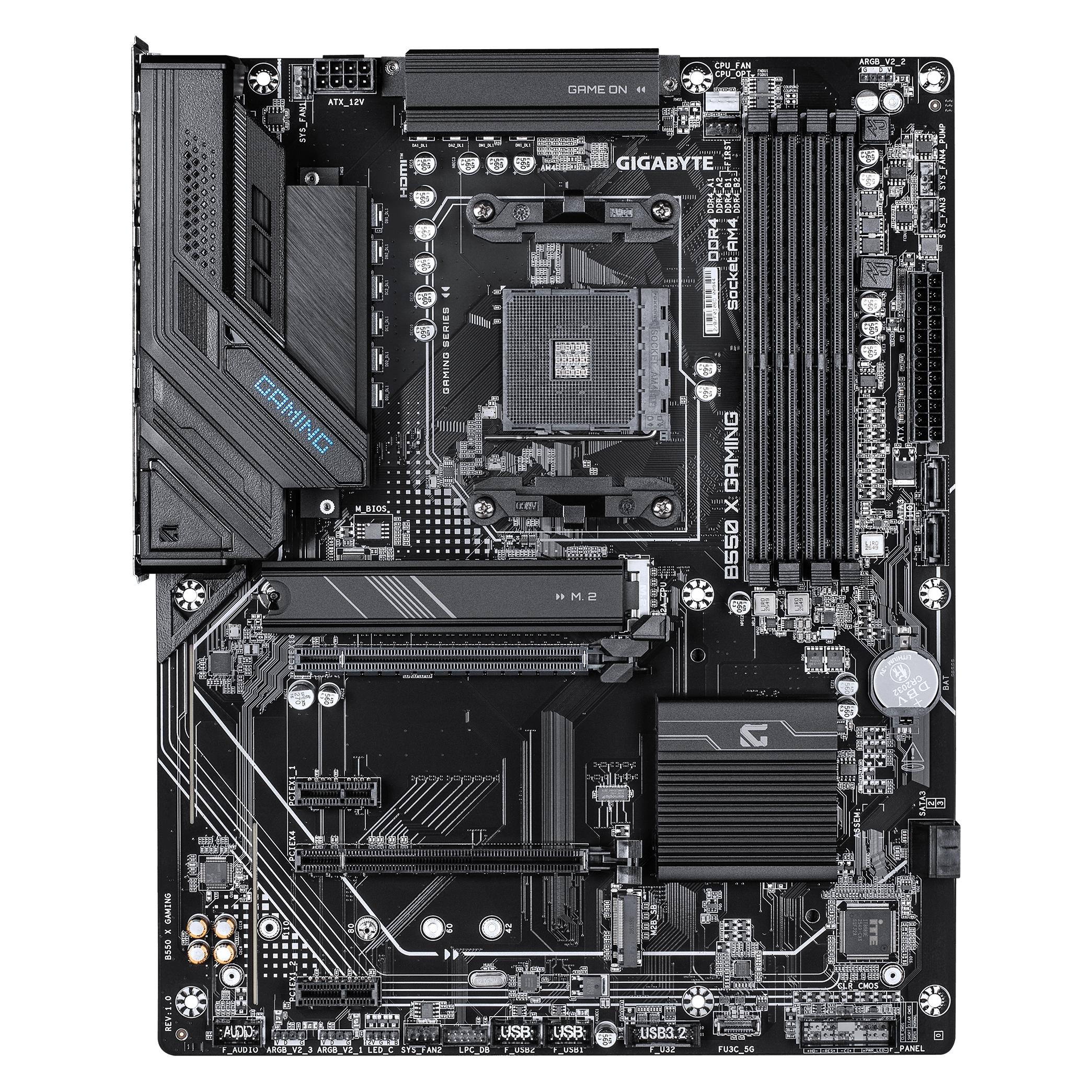 Gigabyte B550 X GAMING AM4 4xDDR4 HDMI 2xM.2 (AM4, AMD B550, ATX) (B550 X GAMING)