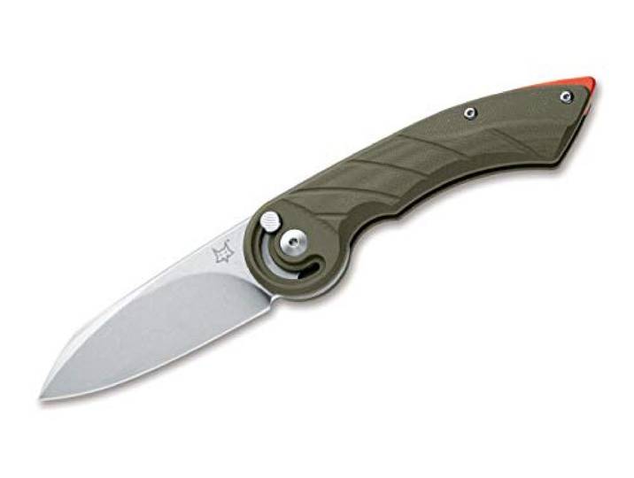 Fox Knives Unisex – Erwachsene Radius G10 OD Green Messer, Grün, 18,5 cm