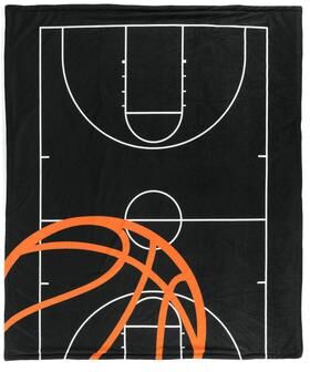 Lush Decor Basketball Game Sherpa Throw Single