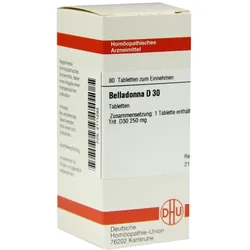 Belladonna D 30 Tabletten 80 St